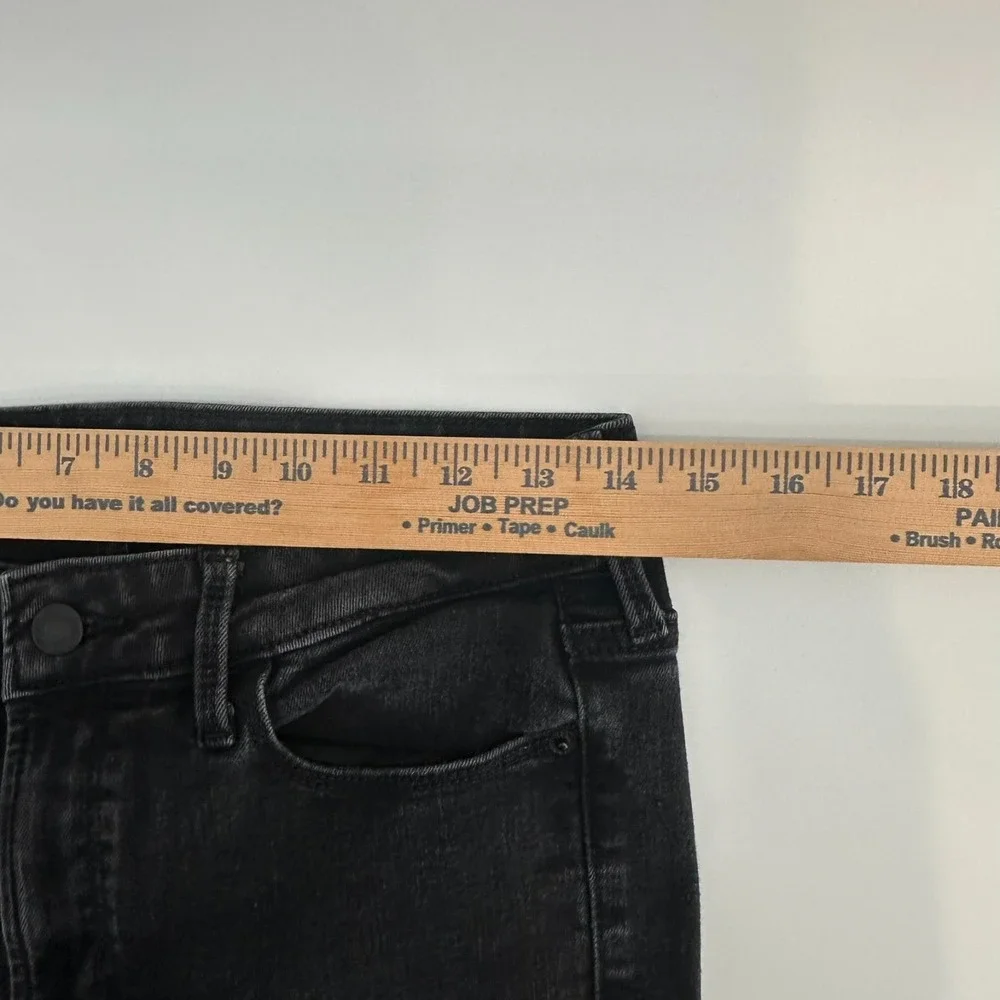 Old Navy Jeans Womens 8 Short Black High Rise Rockstar Super Skinny Everyday‎